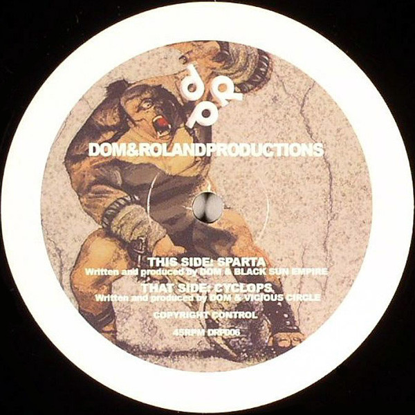 Dominic Angus - Cyclops / Sparta - Vinyl Record 12" image 1