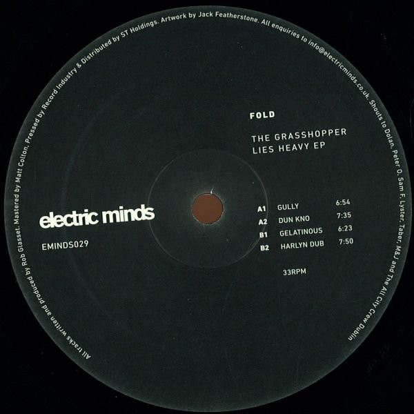Fold - Grasshopper Lies Heavy EP - Vinyl Record 12" image 1