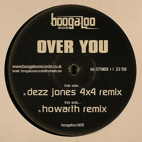 Danny Wynn - Over You - Vinyl Record 12" image 1