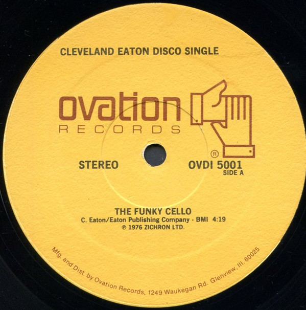 Cleveland Eaton - Funky Cello - Used Vinyl Record 12" image 1