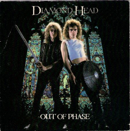 Diamond Head - Out Of Phase - Used Vinyl Record 7" image 1