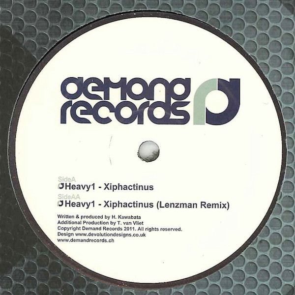 Heavy1 - Xiphactinus / Xiphactinus (Lenzman Remix) - Vinyl Record 12" image 1