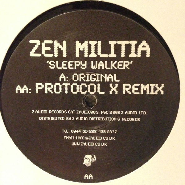 Zen Militia - Sleepy Walker - Vinyl Record 12" image 1