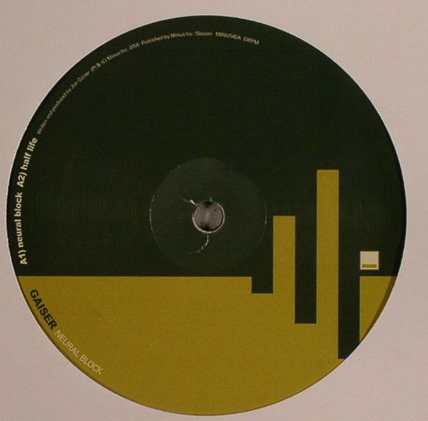 Jon Gaiser - Neural Block - Vinyl Record 12" image 1