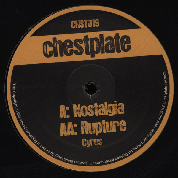 Cyrus - Nostalgia / Rupture - Vinyl Record 12" image 1