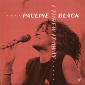 Pauline Black - Threw It Away - Used Vinyl Record 7" image 1