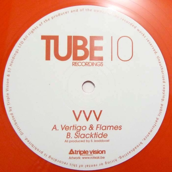 VVV - Vertigo & Flames - Vinyl Record 10" image 1