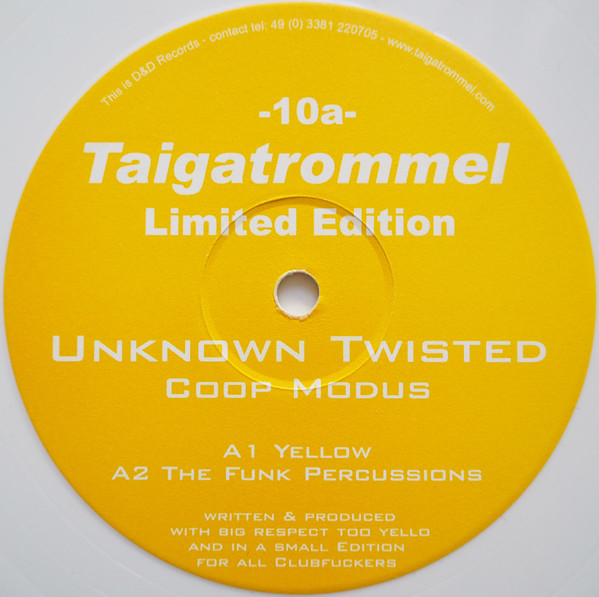 Unknown Twisted - Coop Modus - Vinyl Record 12" image 1