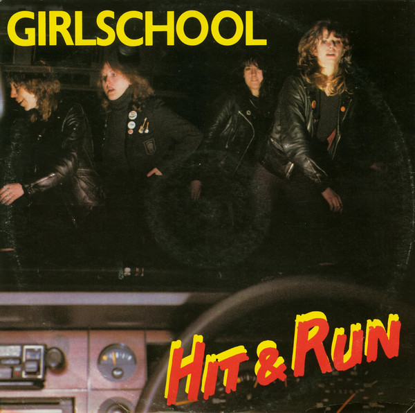 Girlschool - Hit & Run - Used Vinyl Record 10" image 1