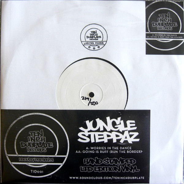 Jungle Steppaz - Worries In The Dance - Vinyl Record 10" image 1