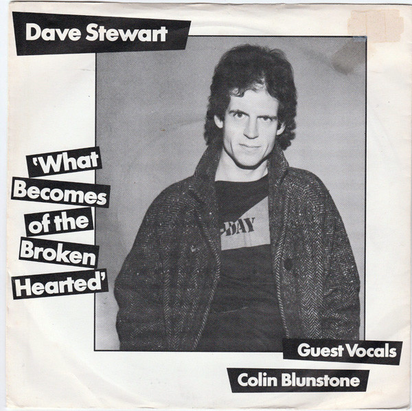 Dave Stewart - What Becomes Of The Broken Hearted - Used Vinyl Record 7" image 1