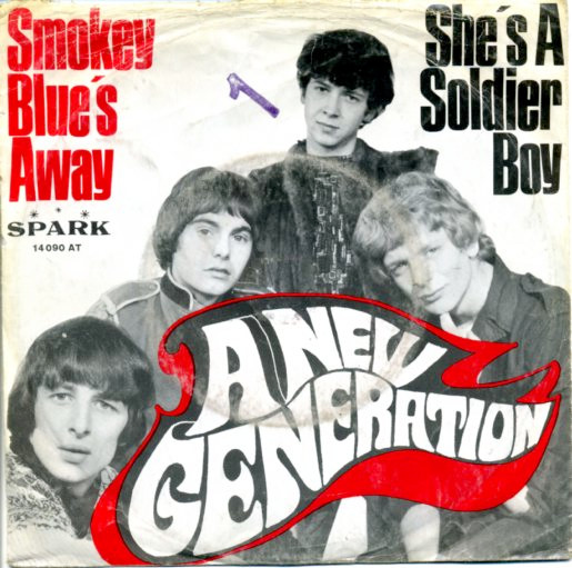 A New Generation - Smokey Blues Away / She's A Soldier Boy - Used Vinyl image 1