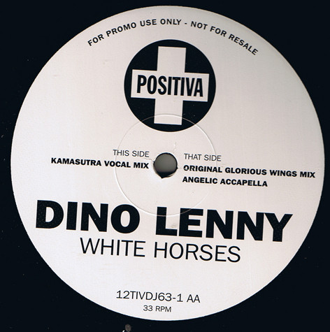 Dino Lenny - White Horses - Used Vinyl Record 12" image 1