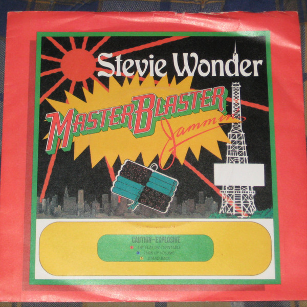 Stevie Wonder - Master Blaster - Used Vinyl Record 7" image 1