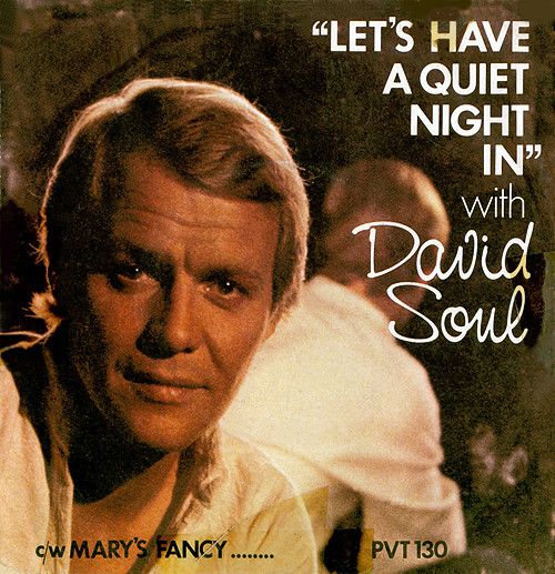 David Soul - Let's Have A Quiet Night In - Used Vinyl Record 7" image 1