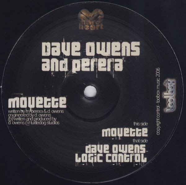 Dave Owens - Mouette / Logic Control - Vinyl Record 12" image 1