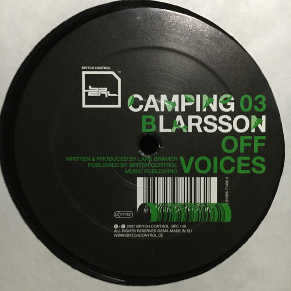 Sascha Funke - Camping 03 - Vinyl Record 12" image 1