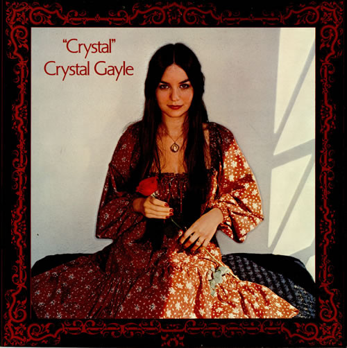 Crystal Gayle - "Crystal" - Used Vinyl Record image 1