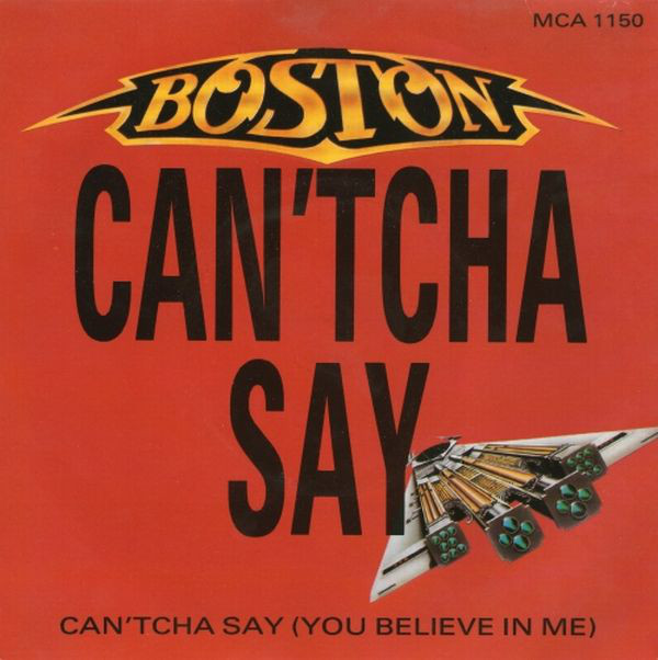Boston - Can'tcha Say (You Believe In Me) / Still In Love - Used Viny image 1