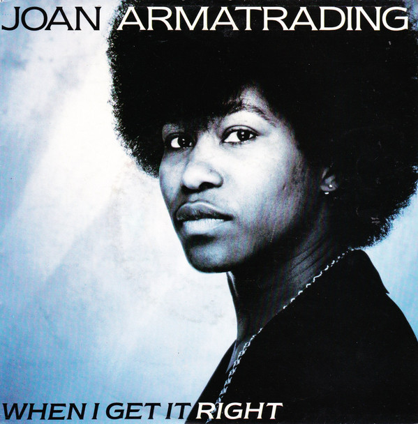 Joan Armatrading - When I Get It Right - Used Vinyl Record 7" image 1