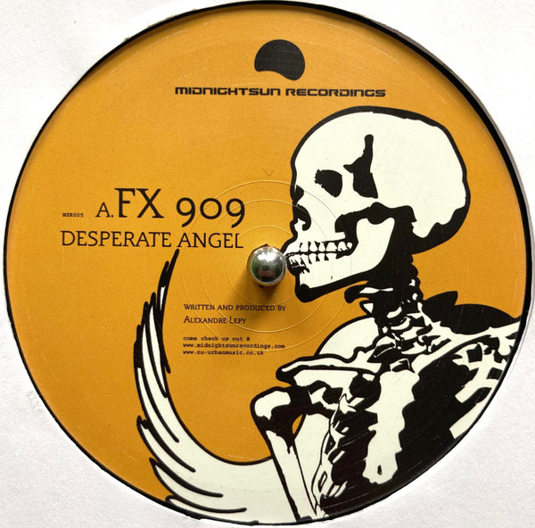 FX 909 - Desperate Angel / Dead Awaken - Vinyl Record 12" image 1