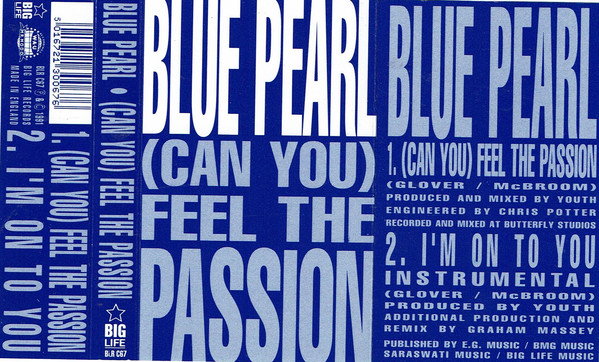 Blue Pearl - (Can You) Feel The Passion - Used Cassette image 1