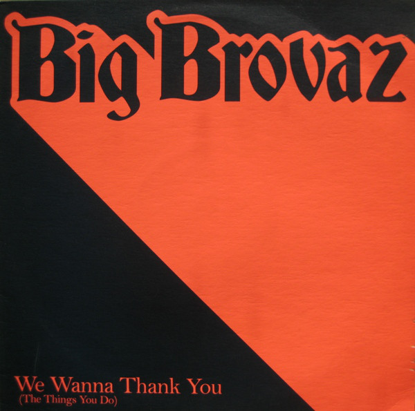 Big Brovaz - We Wanna Thank You (The Things You Do) - Vinyl Record 12 image 1