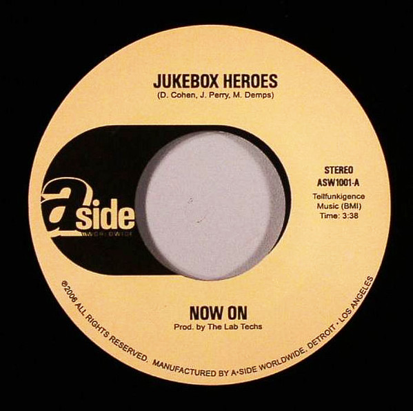 Now On - Jukebox Heroes / I'm Sayin' - Vinyl Record 7" image 1