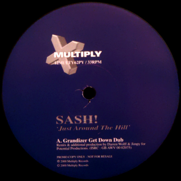 Sash! - Just Around The Hill - Used Vinyl Record 12" image 1