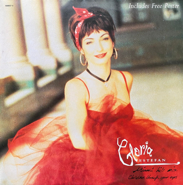 Gloria Estefan - Miami Hit Mix / Christmas Through Your Eyes - Used V image 1