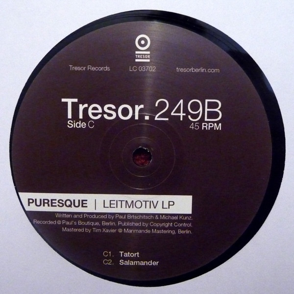 Puresque - Leitmotiv LP - Vinyl Record 12" image 1