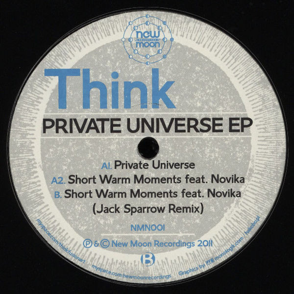 Think - Private Universe Ep - Vinyl Record 12" image 1