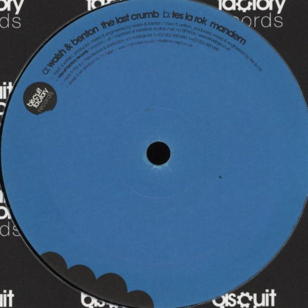 Walsh - Last Crumb / Mandem - Vinyl Record 12" image 1