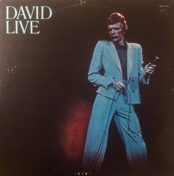 David Bowie - David Live - Used Vinyl Record image 1