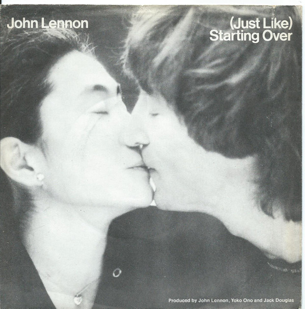 John Lennon - (Just Like) Starting Over / Kiss Kiss Kiss - Used Vinyl image 1