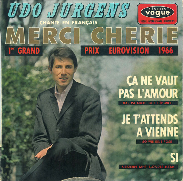 Udo Jurgens - Chante En Francais - Used Vinyl Record 7" image 1