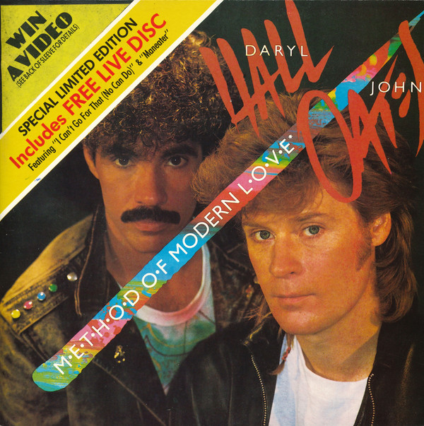 Daryl Hall & John Oa - Method Of Modern Love - Used Vinyl Record 7" image 1
