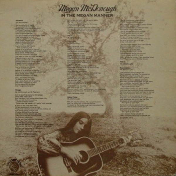 Megan McDonough - In The Megan Manner - Used Vinyl Record image 1