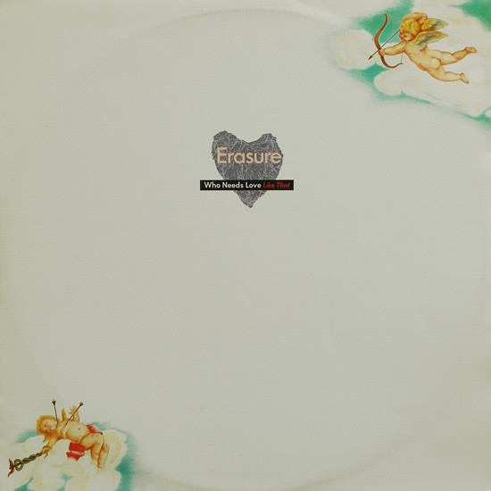 Erasure - Who Needs Love Like That - Used Vinyl Record 12" image 1