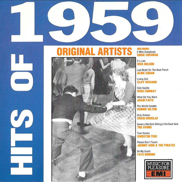 Various - Hits Of 1959 - Used CD image 1