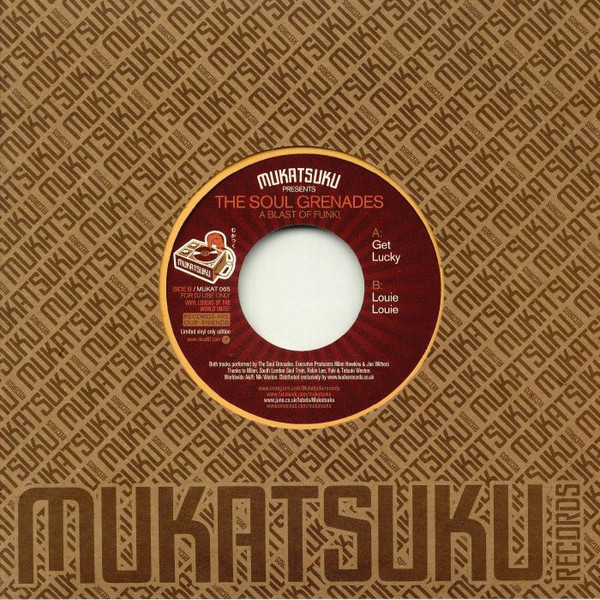 Soul Grenades - A Blast Of Funk! - Vinyl Record 7" image 1