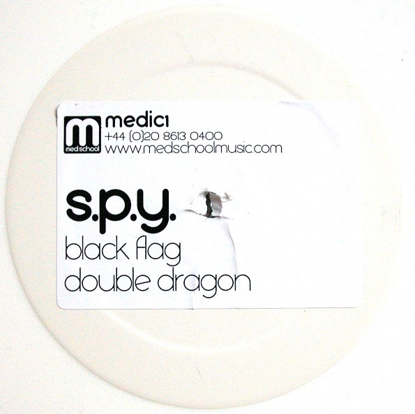 S.P.Y. - Black Flag / Double Dragon - Vinyl Record 12" image 1
