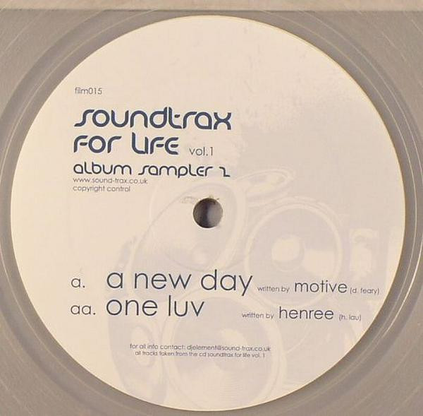Motive - Soundtrax For Life Vol. 1 (Album Sampler 2) - Vinyl Record 1 image 1