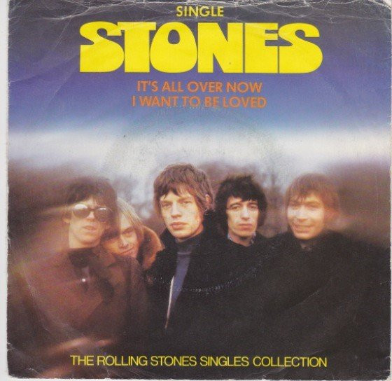 Rolling Stones - It's All Over Now / I Want To Be Loved - Used Vinyl Rec image 1
