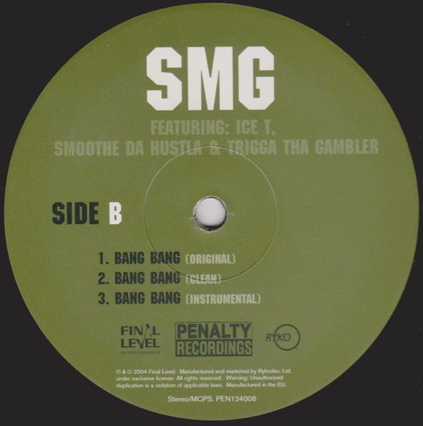 SMG - Compton Brooklyn / Bang Bang - Used Vinyl Record 12" image 1