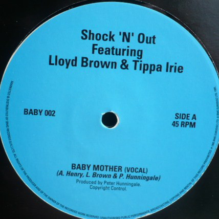 Shock 'N' Out - Baby Mother - Used Vinyl Record 12" image 1