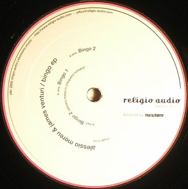 Alessio Mereu - Bingo EP - Vinyl Record 12" image 1