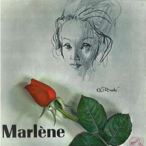 Marlene Dietrich - Marlene - Used Vinyl Record 7" image 1