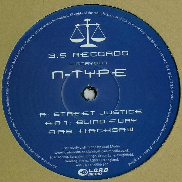 N-Type - Street  Justice - Vinyl Record 12" image 1
