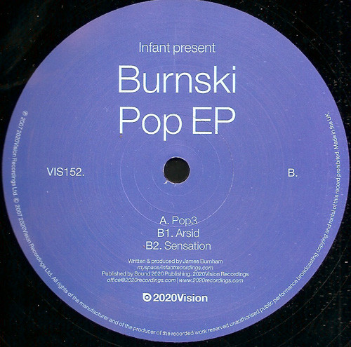 Burnski - Pop EP - Vinyl Record 12" image 1